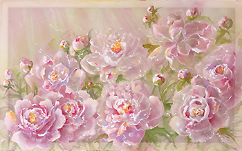 Pearl Peonies
---------
 (  ,      )