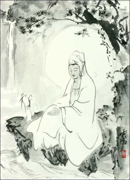 Kuan Tin, The Buddha of Mercy
---------
 (  ,      )