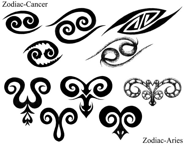 Zodiac: Cancer & Aries
---------
 (  ,      )